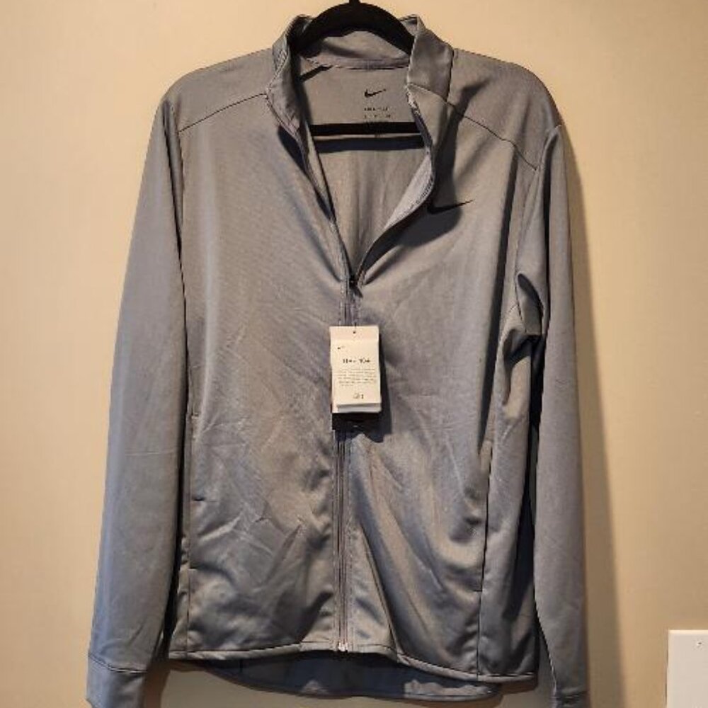 Nike Men's Totality Dri-FIT Full Zip Jacket Cool Grey